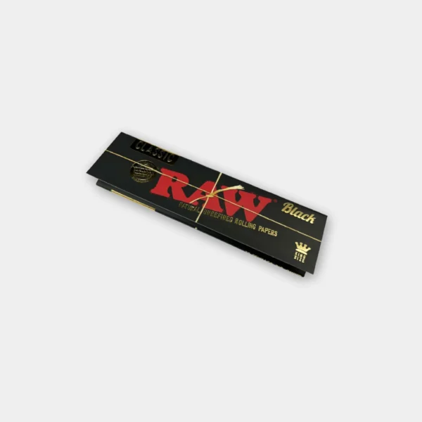 raw-black-ks-1pack RAW Black Kingsize Slim Vloei – 1 pack